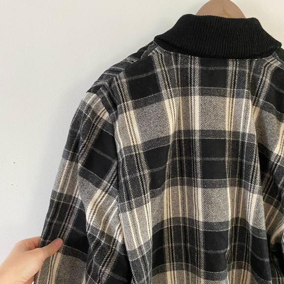 80s Wool Blend Light Bomber Jacket - M-L - Picture 5 of 7